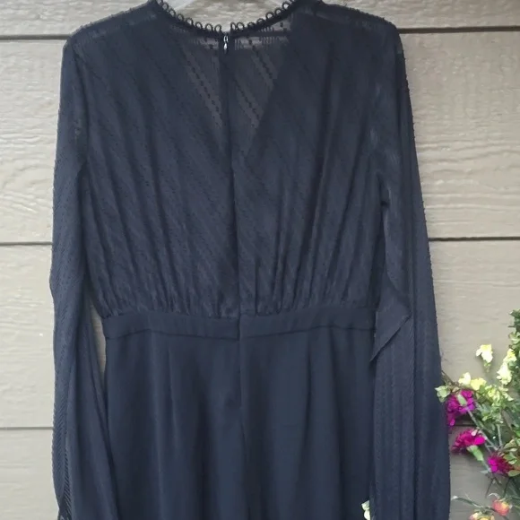 Three Floor Black Jumpsuit L 10 - Picture 14 of 16